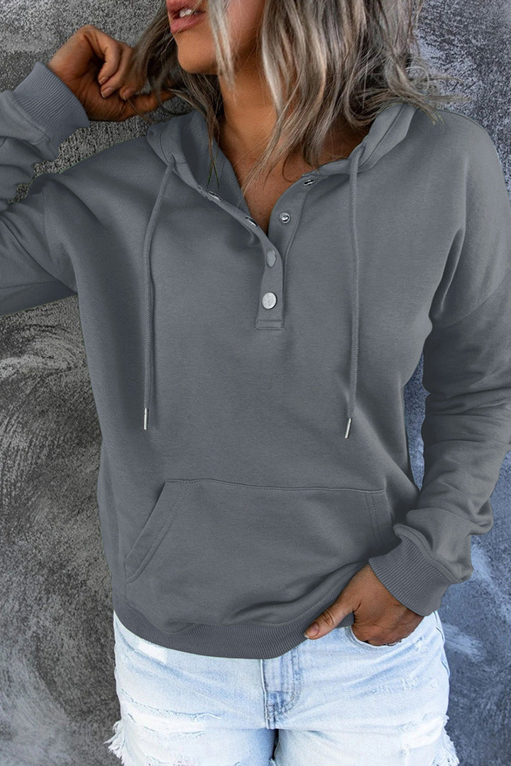 Practical women's everyday pullover hoodie, designed for maximum comfort.