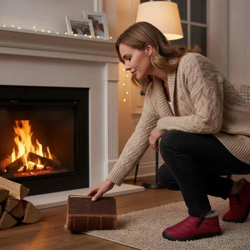 Protective women's waterproof winter boots, keeping feet warm & dry in snow & cold.