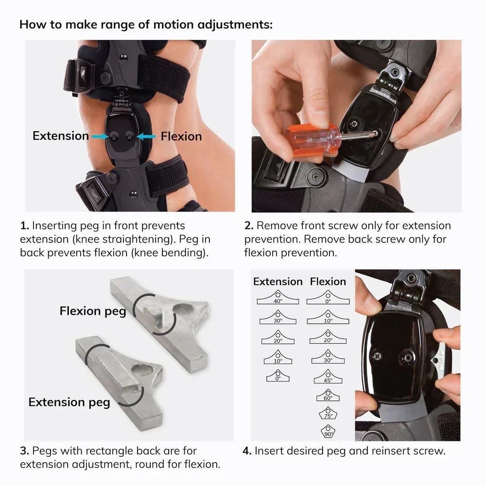Premium unisex knee support brace, adjustable for maximum stability, pain relief & athletic joint protection.