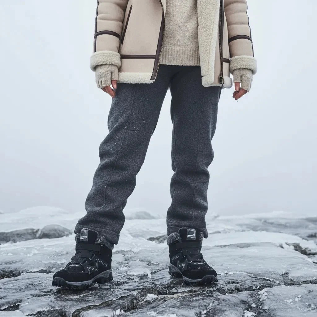 Insulated Alaskan Winter Boots, unisex, waterproof, for maximum warmth in snow & cold weather.
