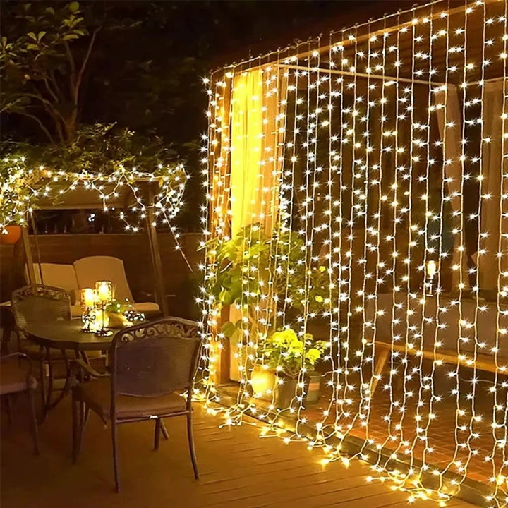 USB powered warm LED fairy lights with remote control, ideal for versatile indoor lighting.