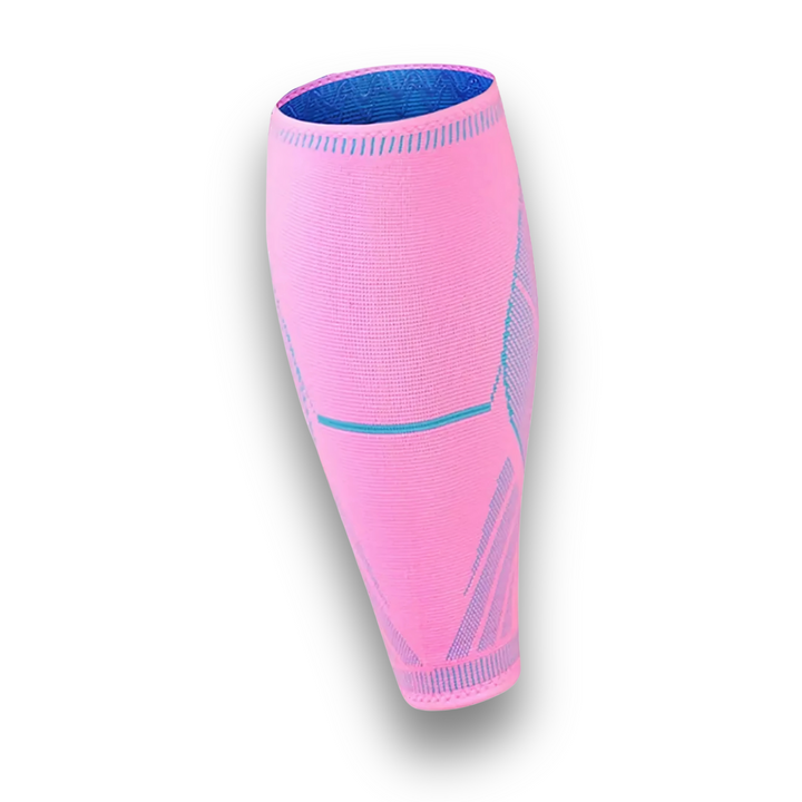 Durable unisex sports compression calf sleeves for muscle stability, injury prevention & recovery.