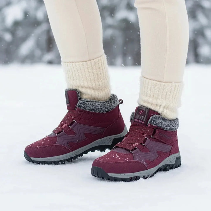 Cold weather Alaskan Winter Boots, waterproof & insulated, offering durable unisex foot protection.
