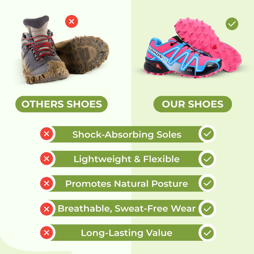 Plush comfort unisex walking shoes for daily wear, ideal for foot pain relief.