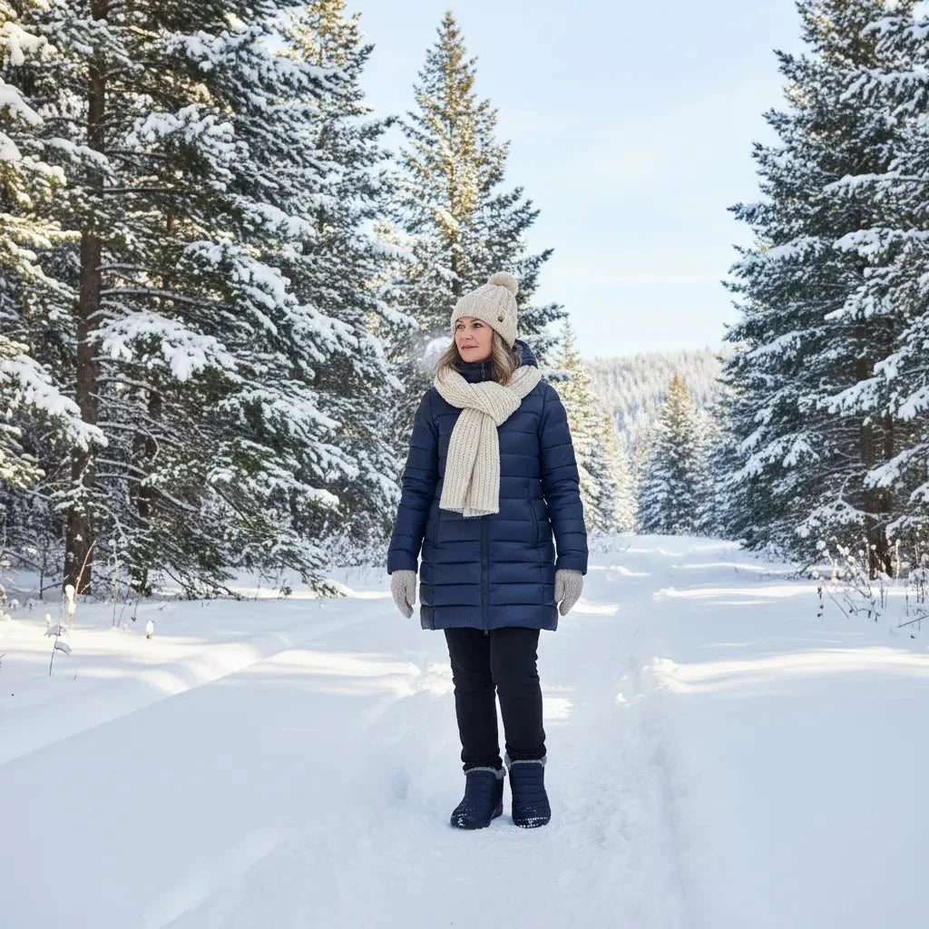 Women's reliable waterproof winter boots, offering warmth and secure traction in snow & ice.