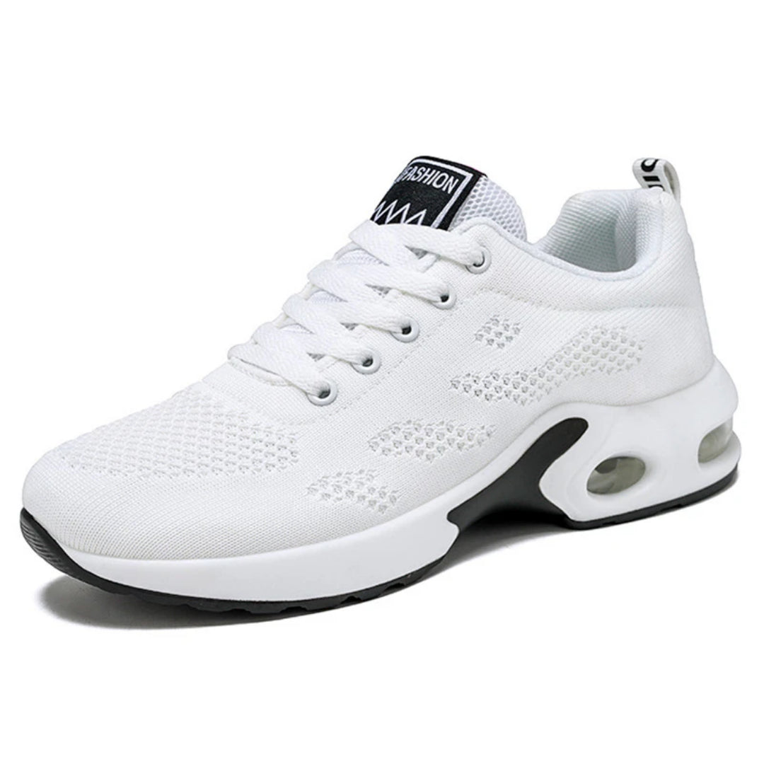 Purple women's lightweight orthopedic slip-on shoes, offering cloud-comfort and support for active everyday wear.