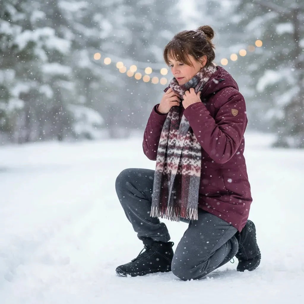 Casual unisex warm winter snow boots for cold weather comfort & outdoor adventure.
