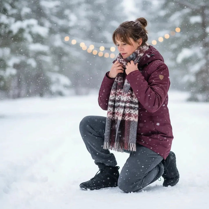 Casual unisex warm winter snow boots for cold weather comfort & outdoor adventure.