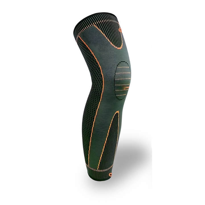 Unisex workout accessory: knee compression sleeve for stability, pain relief, and quick recovery after intense sports.