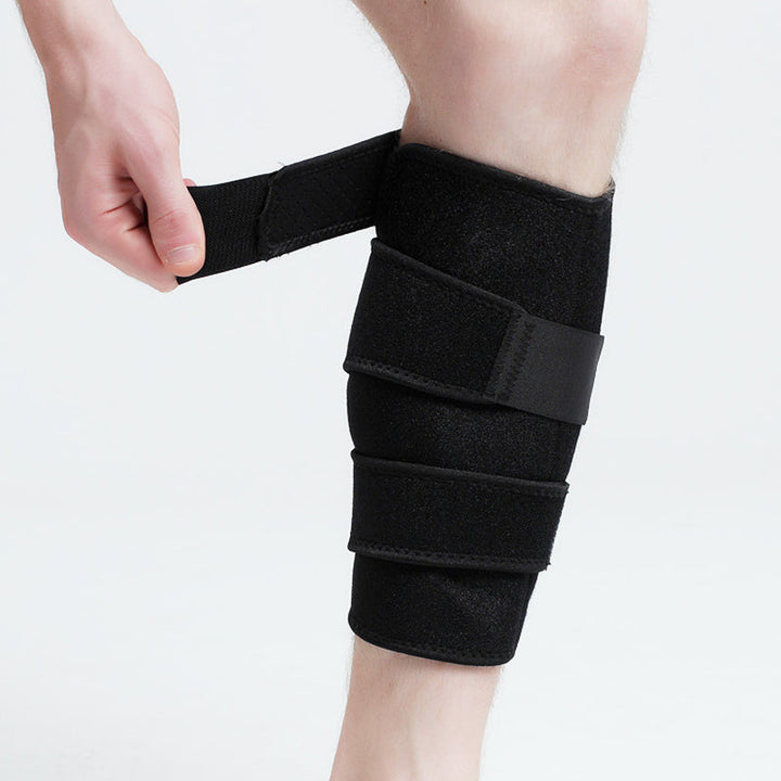 Unisex leg compression sleeve for effective pain relief, injury prevention & support.