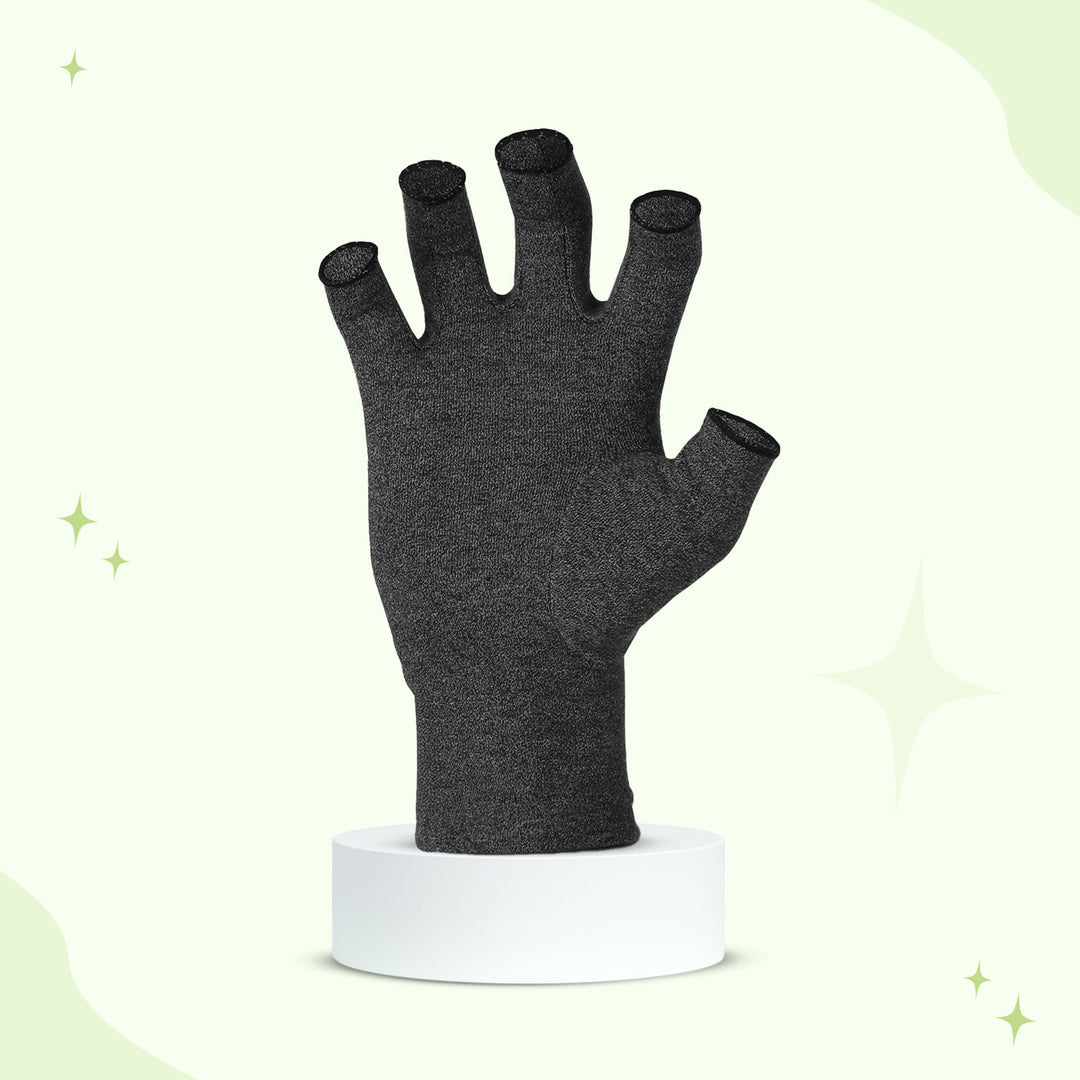 Unisex compression gloves for hand discomfort, providing support and relief for daily wear.