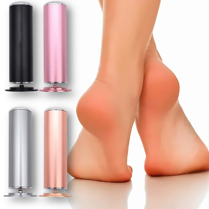 Electric Foot Callus Remover for smooth, silky heels. Rechargeable pedicure tool for effective skin exfoliation.