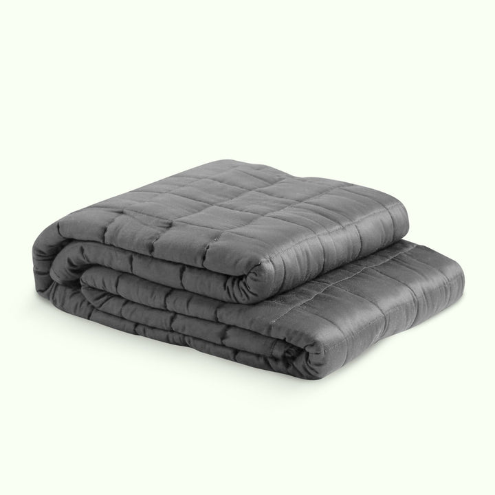 Premium quality weighted blanket, a home comfort essential for stress relief and better sleep.