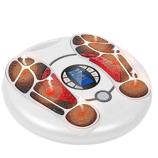 Advanced Electric Foot Massager for physical therapy, targeting plantar fasciitis.