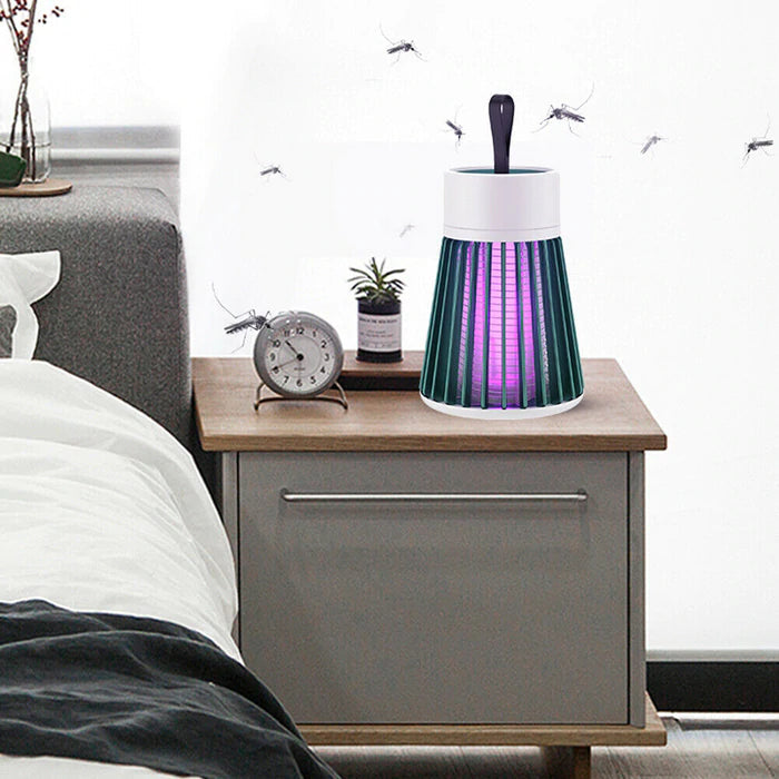 Family mosquito killer with UV light protects home from bites & flying pests.