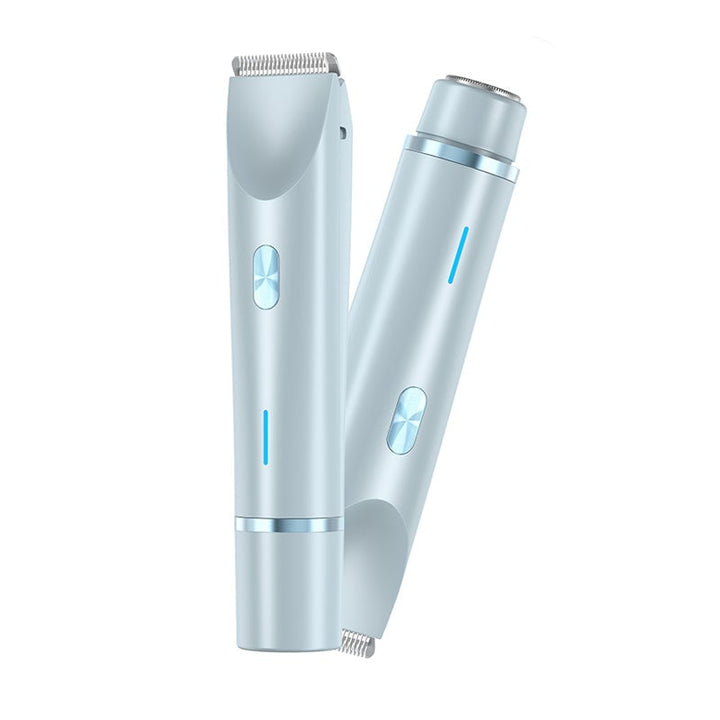 Cordless, waterproof women's electric shaver & bikini trimmer; ideal for gentle, effective hair removal on sensitive skin.
