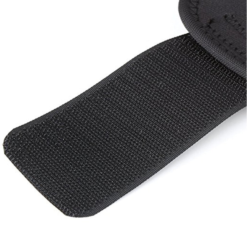 Adjustable calf support wrap, ideal for sports injury recovery & rehabilitation.