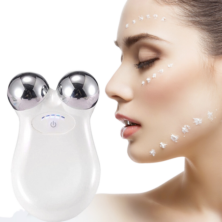 Advanced microcurrent facial firming device for youthful skin rejuvenation.