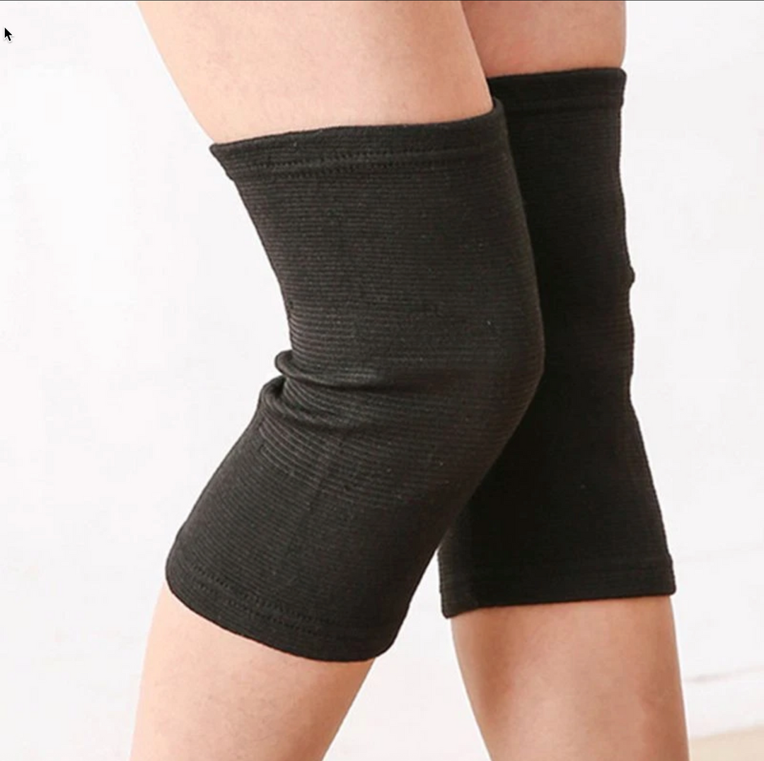 Sustainable bamboo orthopedic knee support. Provides compression for pain relief, joint support & recovery.