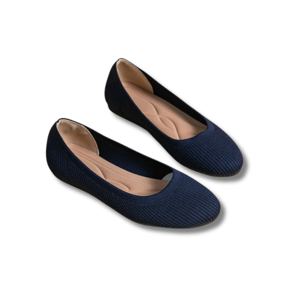Everyday women's comfortable ballet flats, designed for style, ease, and all-day casual & office wear.