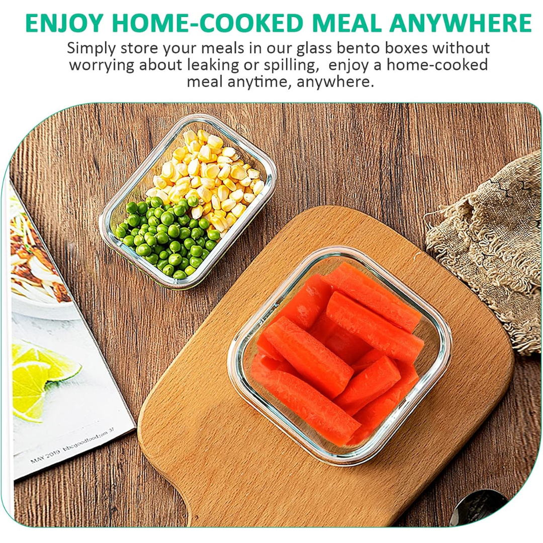 PurePreserve 24-piece airtight glass food containers, ideal for kitchen organization & meal prep, BPA-free.