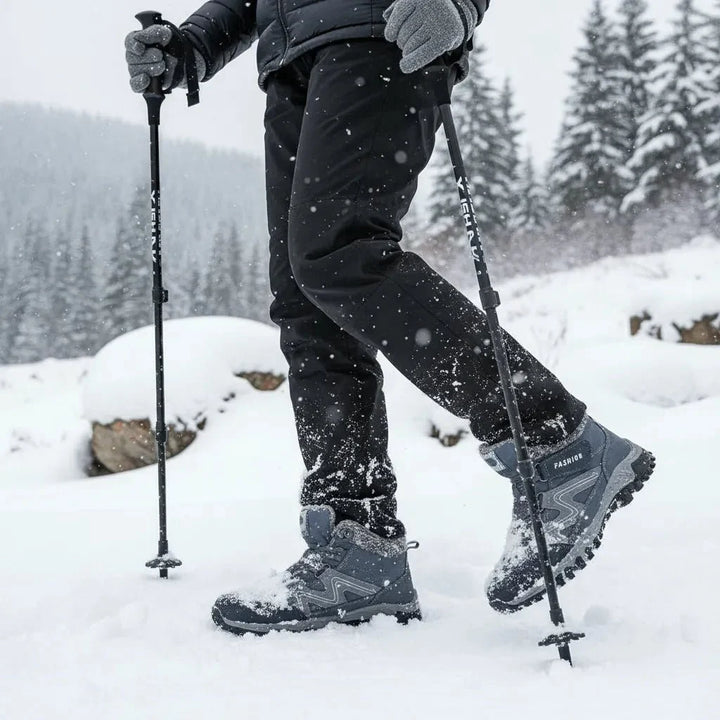 High-performance Alaskan Waterproof Snow Boots, unisex, offering superior foot protection.