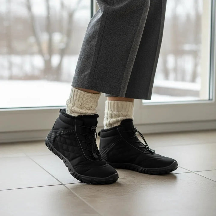 All-terrain unisex winter snow boots, warm, durable, & comfort fit for cold weather.