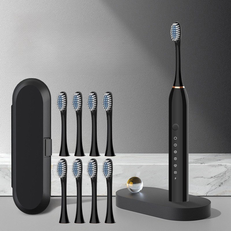 Rechargeable sonic toothbrush for deep cleaning & superior dental hygiene.