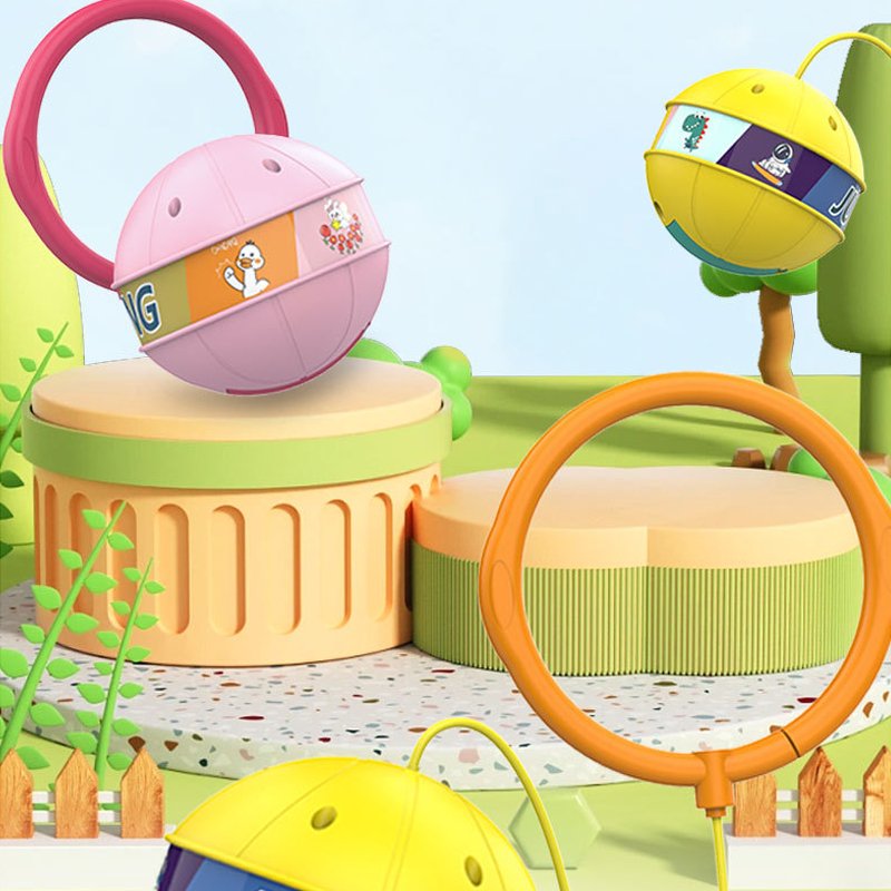 Children's light-up jumping toy gift for active play. Enhances balance & coordination for indoor/outdoor fun.