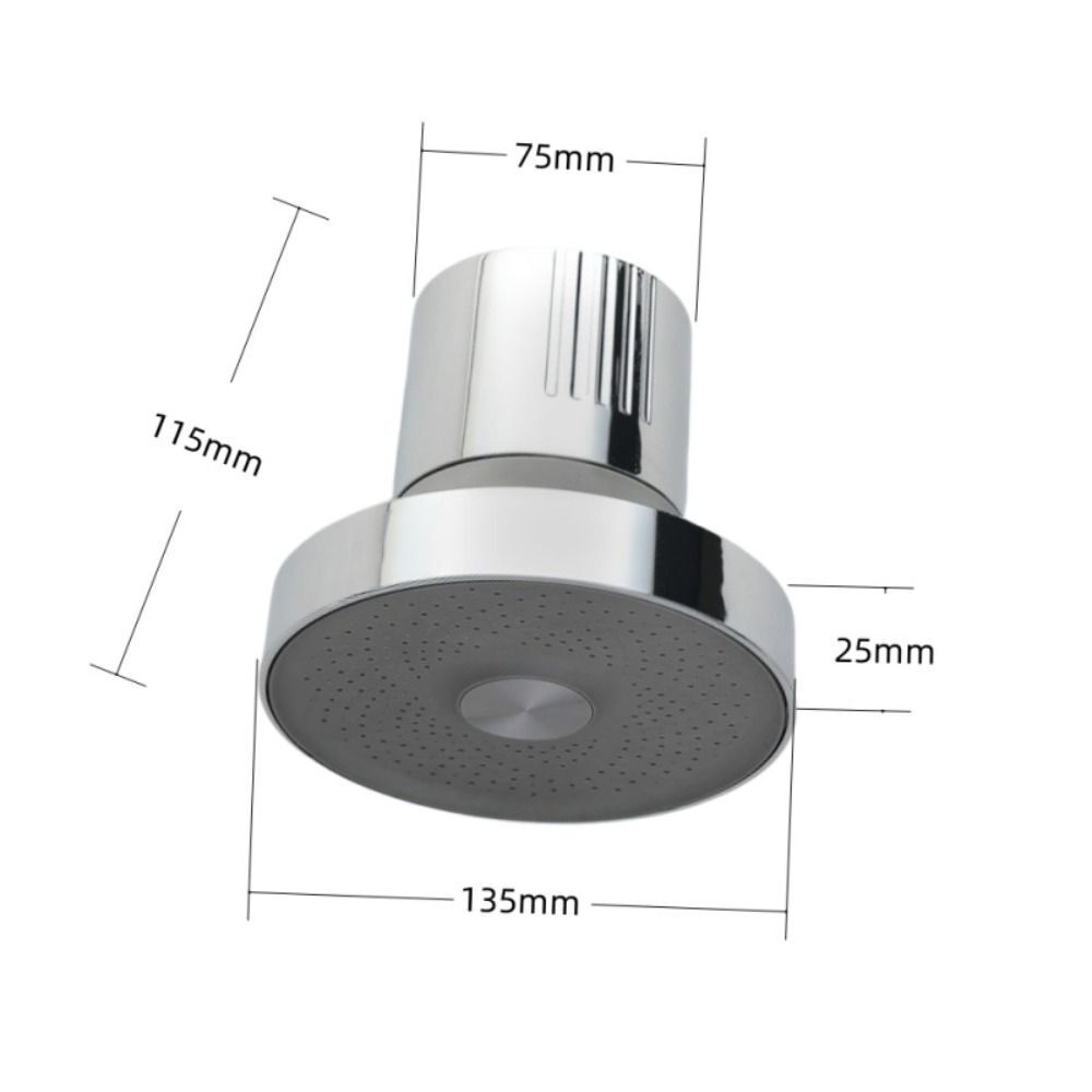 Easy install filtering shower head purifies water, removes hard water minerals & chlorine for better skin & hair.