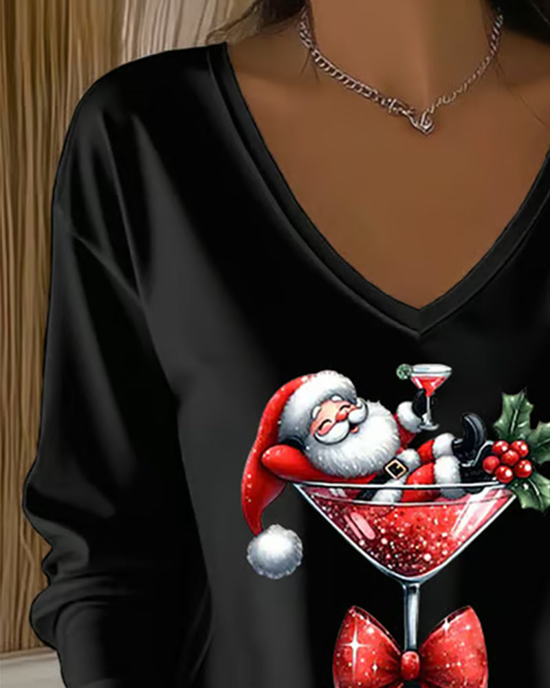 Comfortable Women's Sylvie V-Neck Top. Short sleeve, elegant & flattering for casual wear & everyday style.