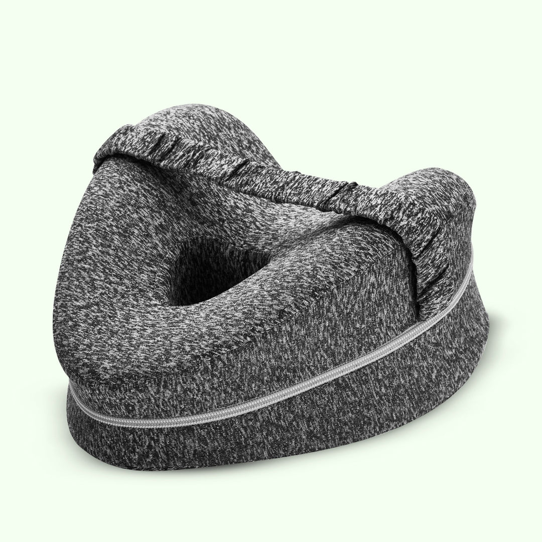 Unisex memory foam knee pillow, a perfect solution for pain relief, sleep support, and leg comfort.