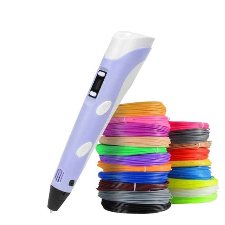 Artistic 3D printing tool for various crafts, designs, and fun drawing activities.
