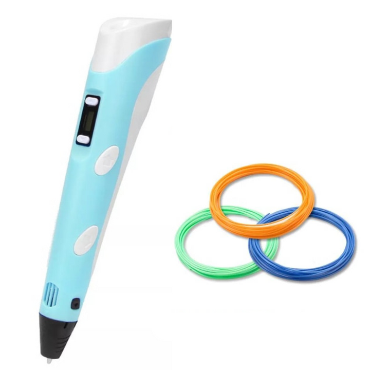Innovative lightweight 3D art pen for crafting, drawing, and imaginative projects.