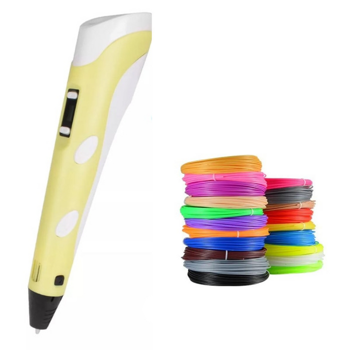 Compact 3D printing pen, perfect for drawing toys, creative design & DIY projects.