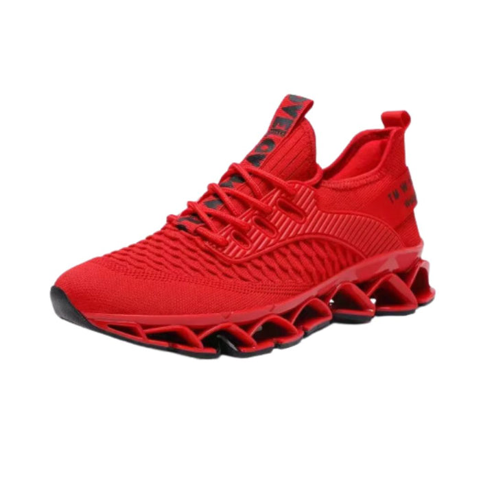 Men's fashionable white height increase casual sneakers, perfect for everyday style and added stature.
