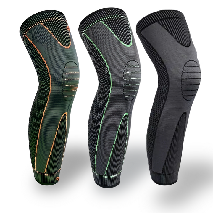 Unisex knee sleeve for pain relief, stability, & joint protection. Ideal athletic gear for recovery & arthritis.