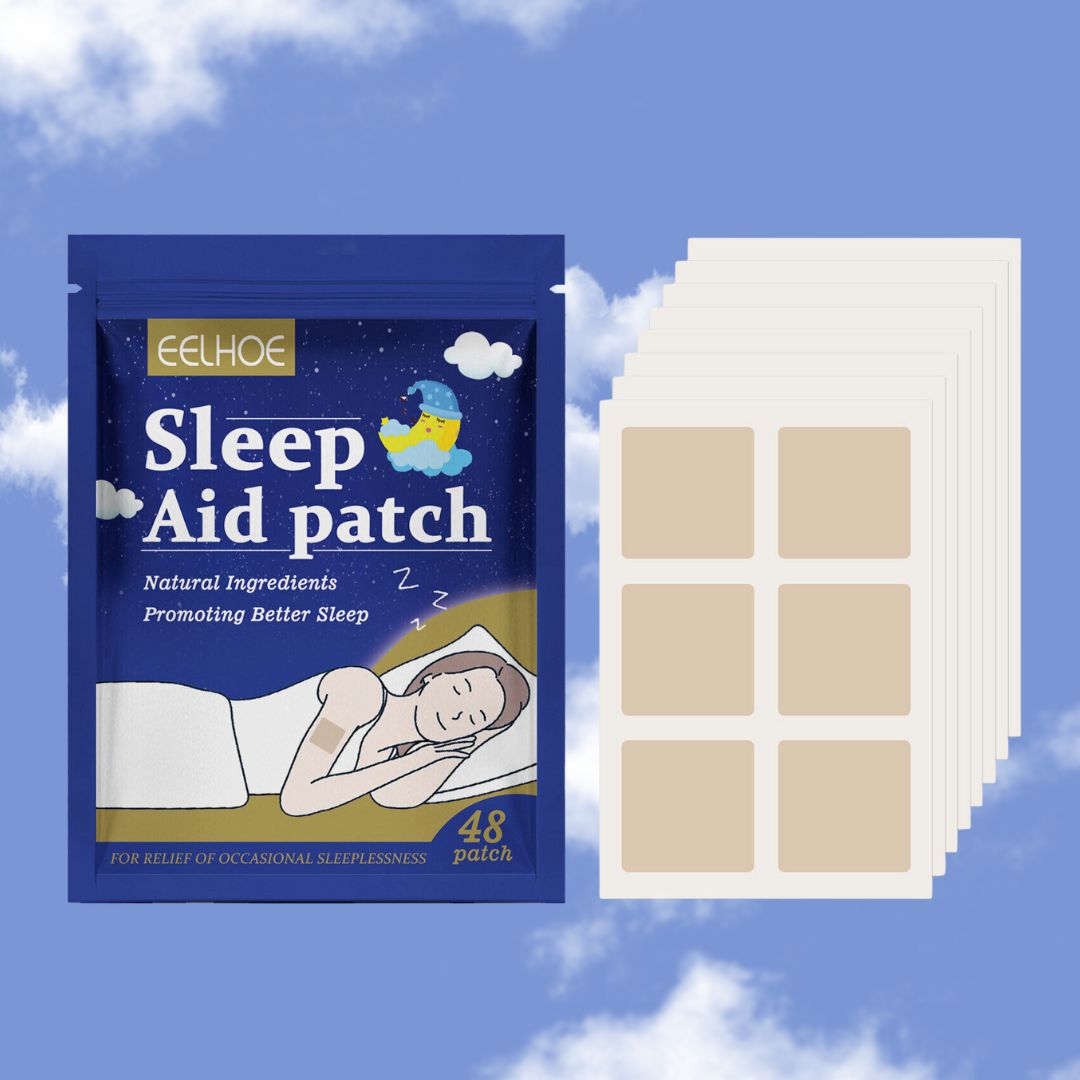 Melatonin patches designed for restful sleep, promoting relaxation & wellness.