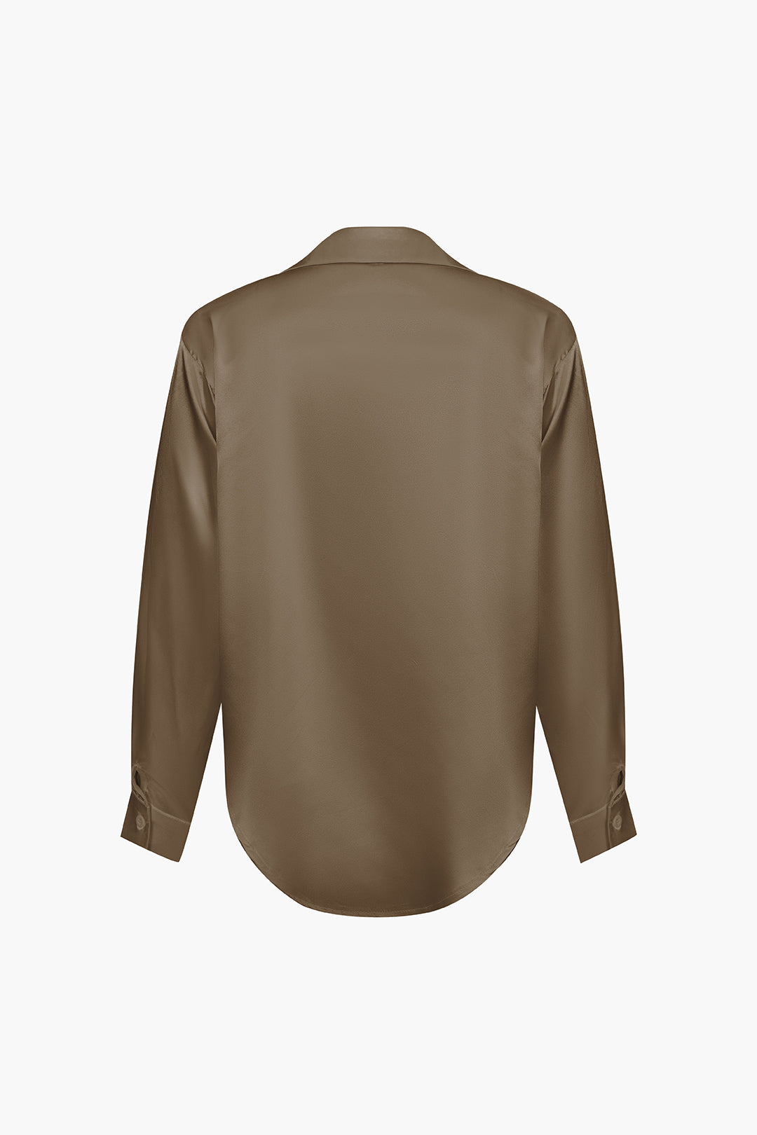 Business professional women's long-sleeve button-down shirt, a key workwear item.