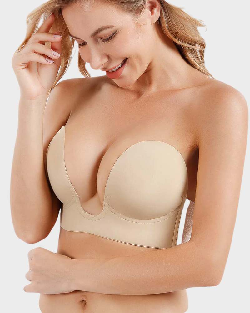 Ultimate comfort women's seamless strapless bra, providing wire-free support and a smooth, invisible finish under clothing.