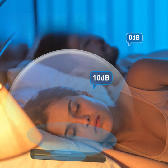 Discreet silent under pillow speaker. Bluetooth sleep solution for undisturbed relaxation & bedtime audio.