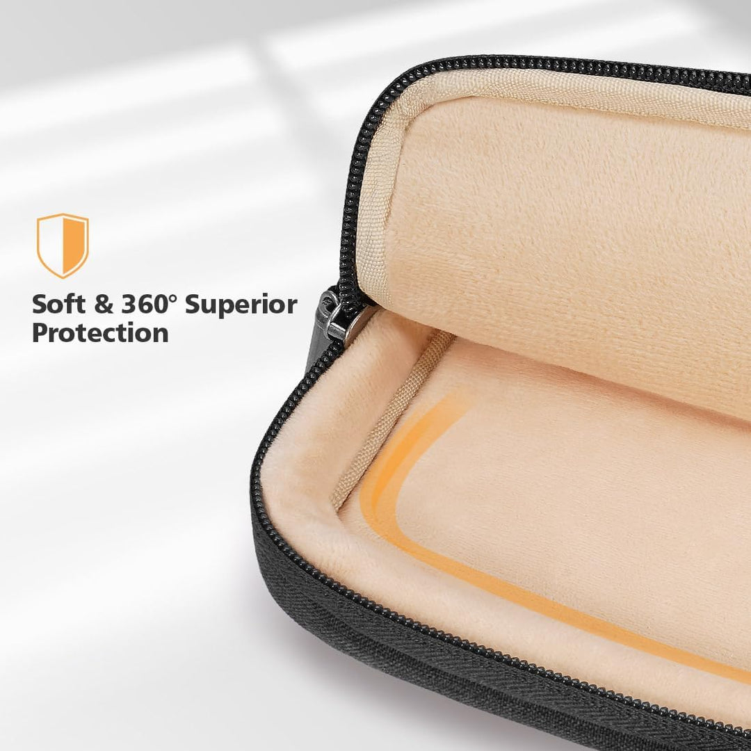 High-quality unisex water-resistant laptop bag, shoulder strap, 360° protective for daily use.
