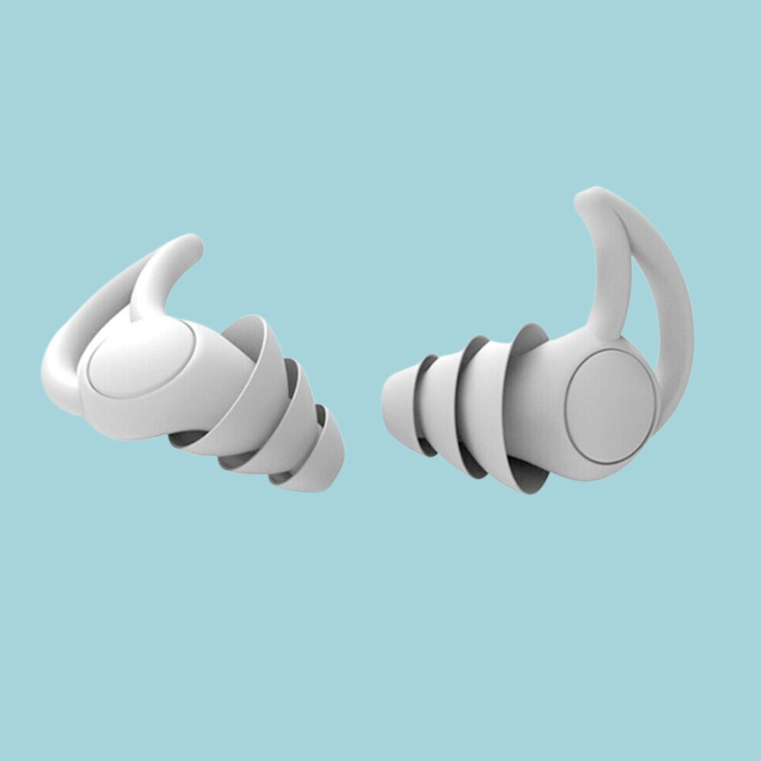 Unisex earplugs for sleep, effective noise reduction for travel or home.