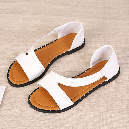 Stylish summer women's sandals with arch support, perfect for casual wear & pain relief.