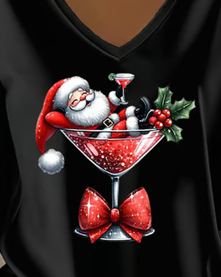Versatile Women's Sylvie V-Neck Top. Elegant, flattering & comfortable short sleeve for any occasion.