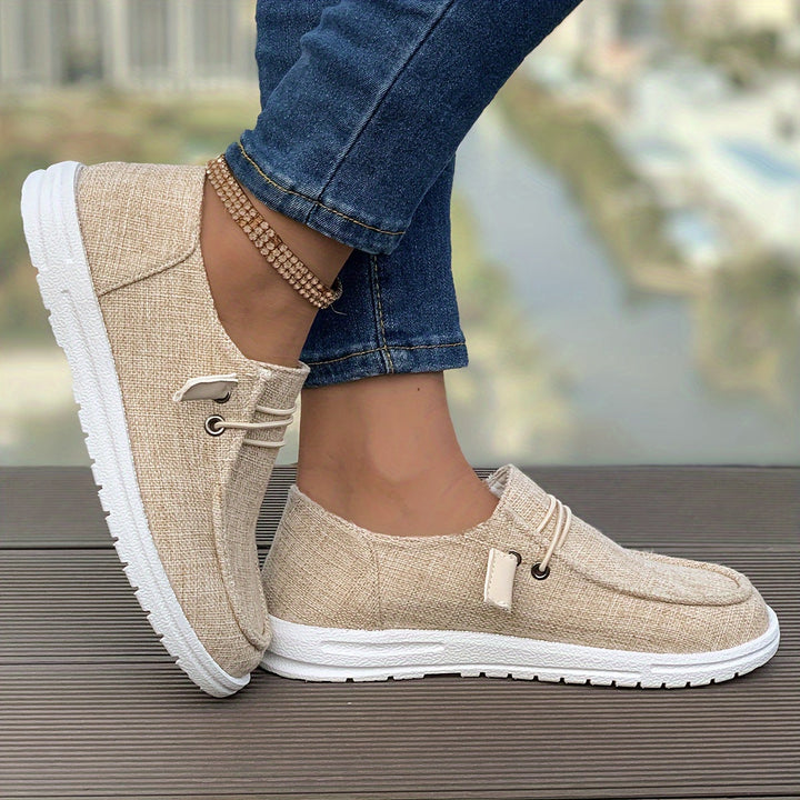 Stylish women's slip-on sneakers with orthopedic support, ideal for athleisure & comfort.