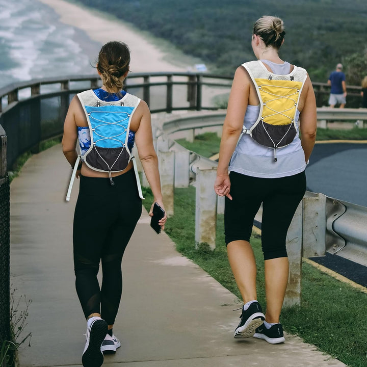Dravien ultra-light running vest, ideal for active pursuits, includes 2L bladder.