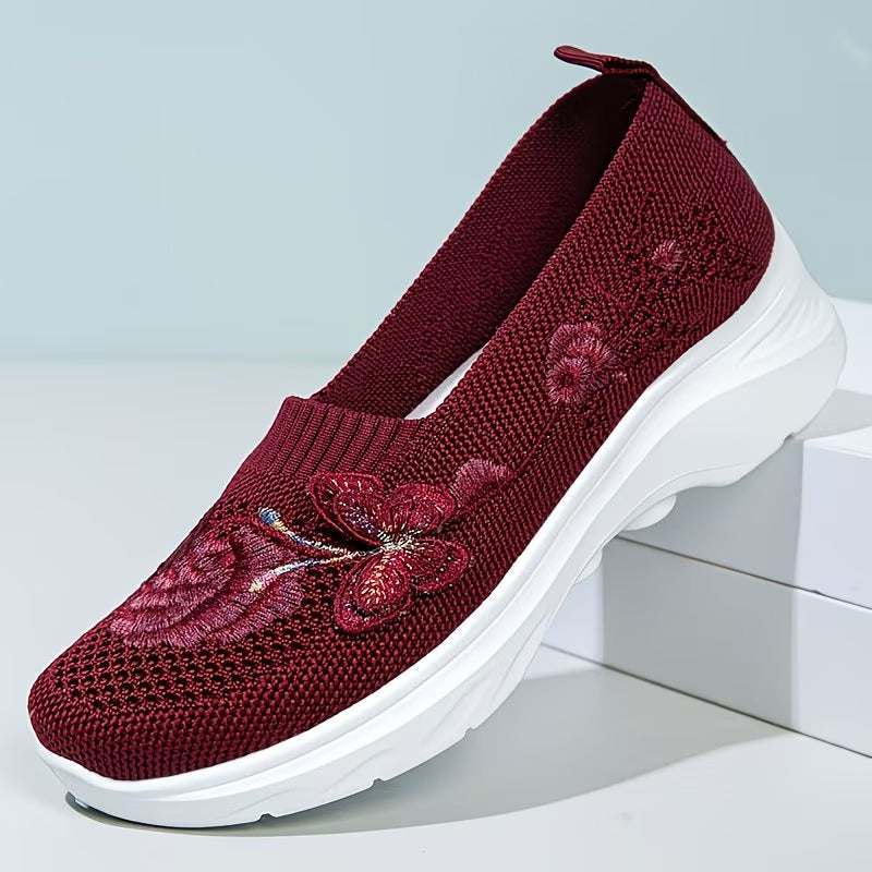 Versatile women's slip-on trainers, great for casual outings, daily walks & all-day comfort.