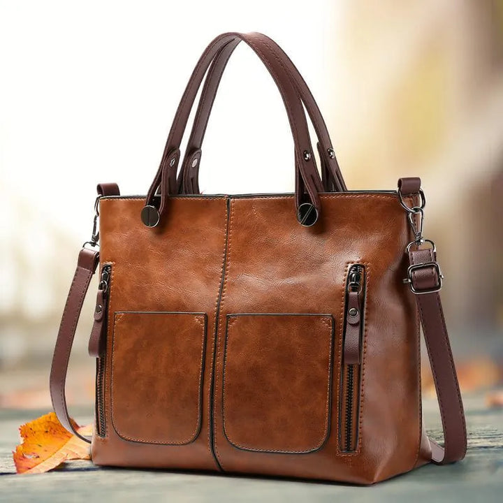 Elegant Ilse women's luxury leather shoulder bag. Sophisticated and durable, perfect for any occasion.