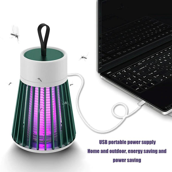 Enjoy peaceful outdoor living with this family-friendly, chemical-free mosquito zapper.